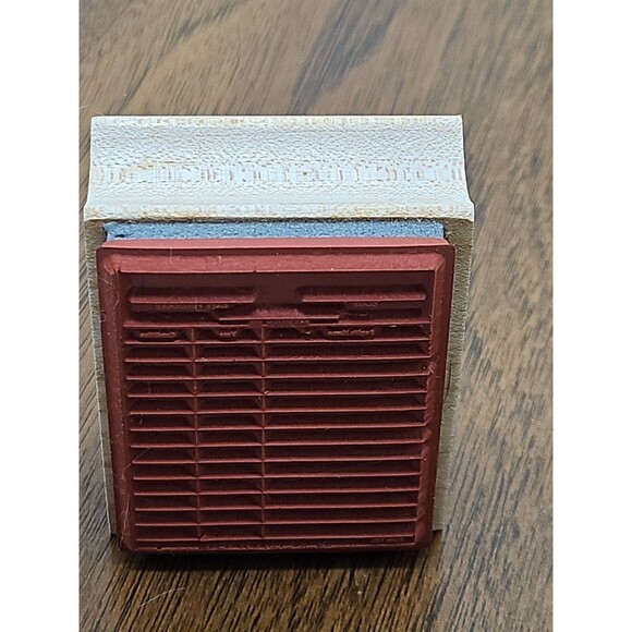 Three 2007 Club Scrap Wood Rubber Stamps- Once Upon A Time, Shop, And Ledger/log - Picture 13 of 16